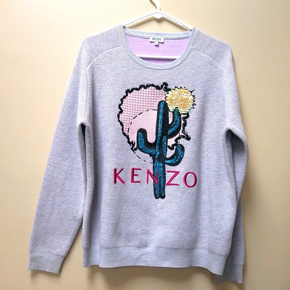 Sale Kenzo Paris Embellished Cactus 
